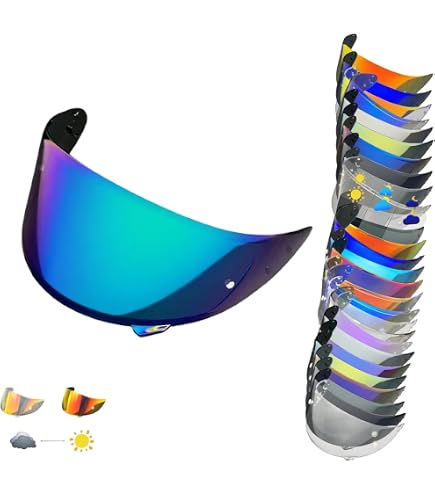Amazon.co.jp: ヘルメット シールド, Shoei X14 X-14 Z7 CWR-1 NXR RF